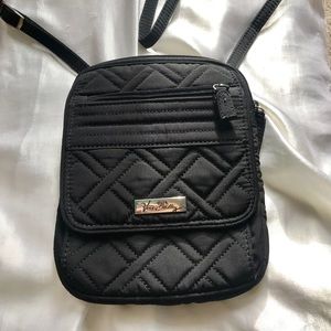 Vera Bradley black crossbody bag